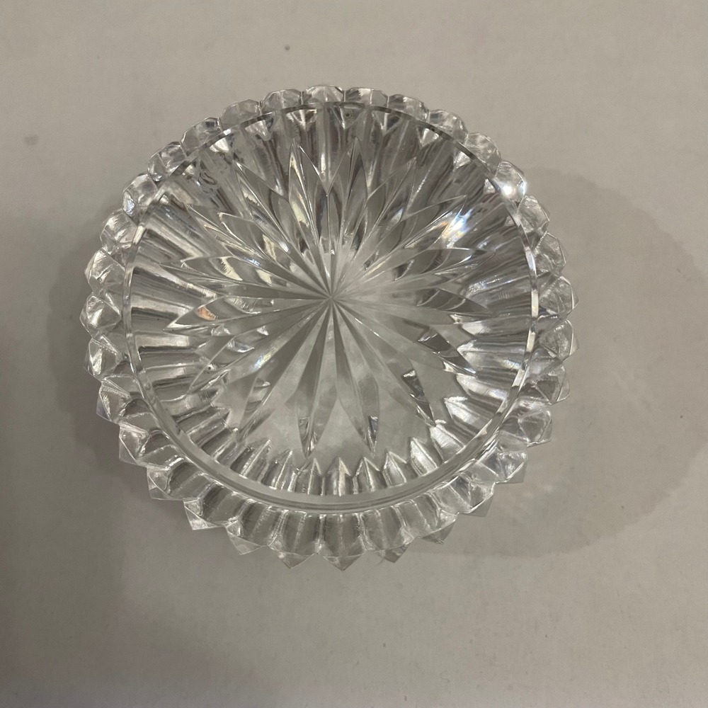 Waterford Crystal Paperweight faceted Cut crystal Decorative 1.5"x3" - Picture 2 of 5